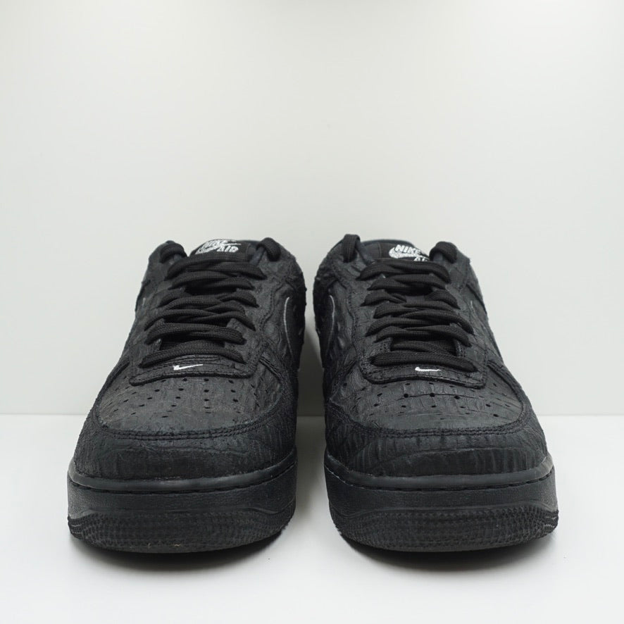 Nike Air Force 1 Low 07 LV8 Black Croc