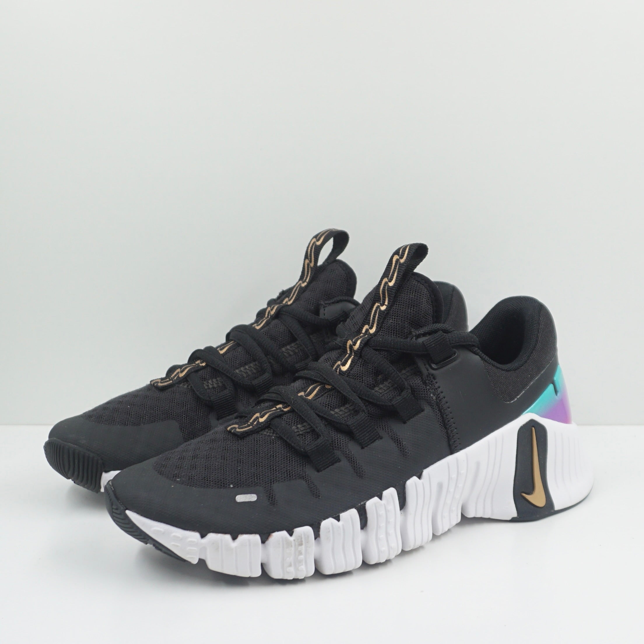 Nike Free Metcon 5 Black Fireberry Gold (W)