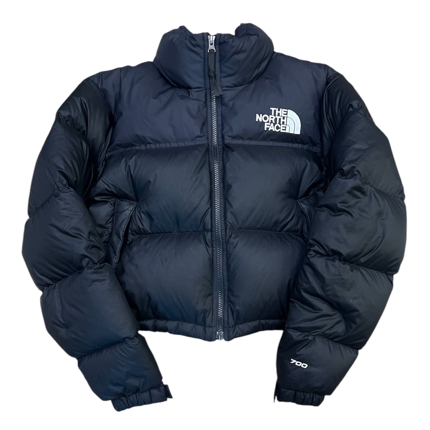 The North Face Nuptse Black Short Jacket (W)
