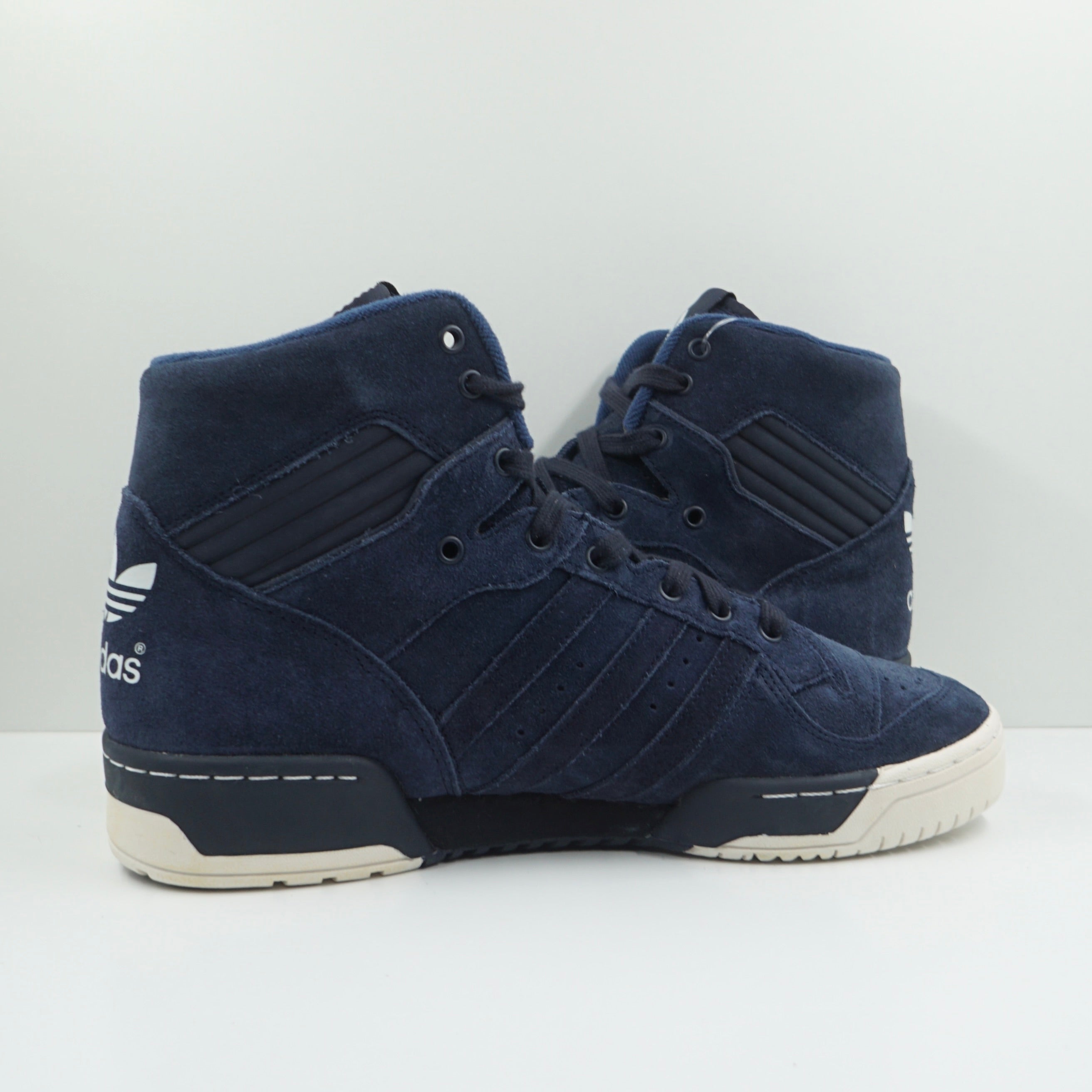 Adidas Rivalry Hi Navy Suede