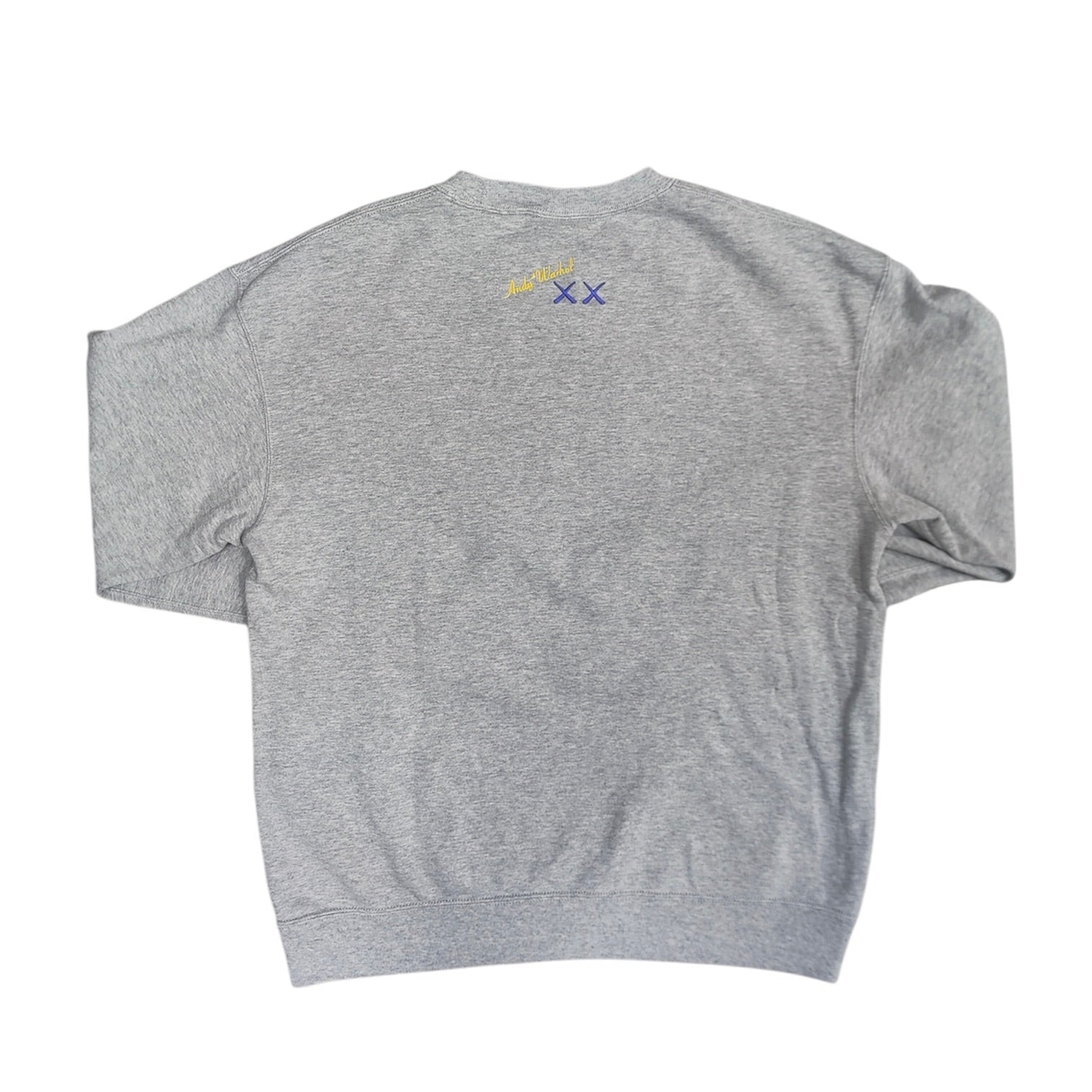 KAWS x Uniqlo Warhol Graphic Grey Sweatshirt