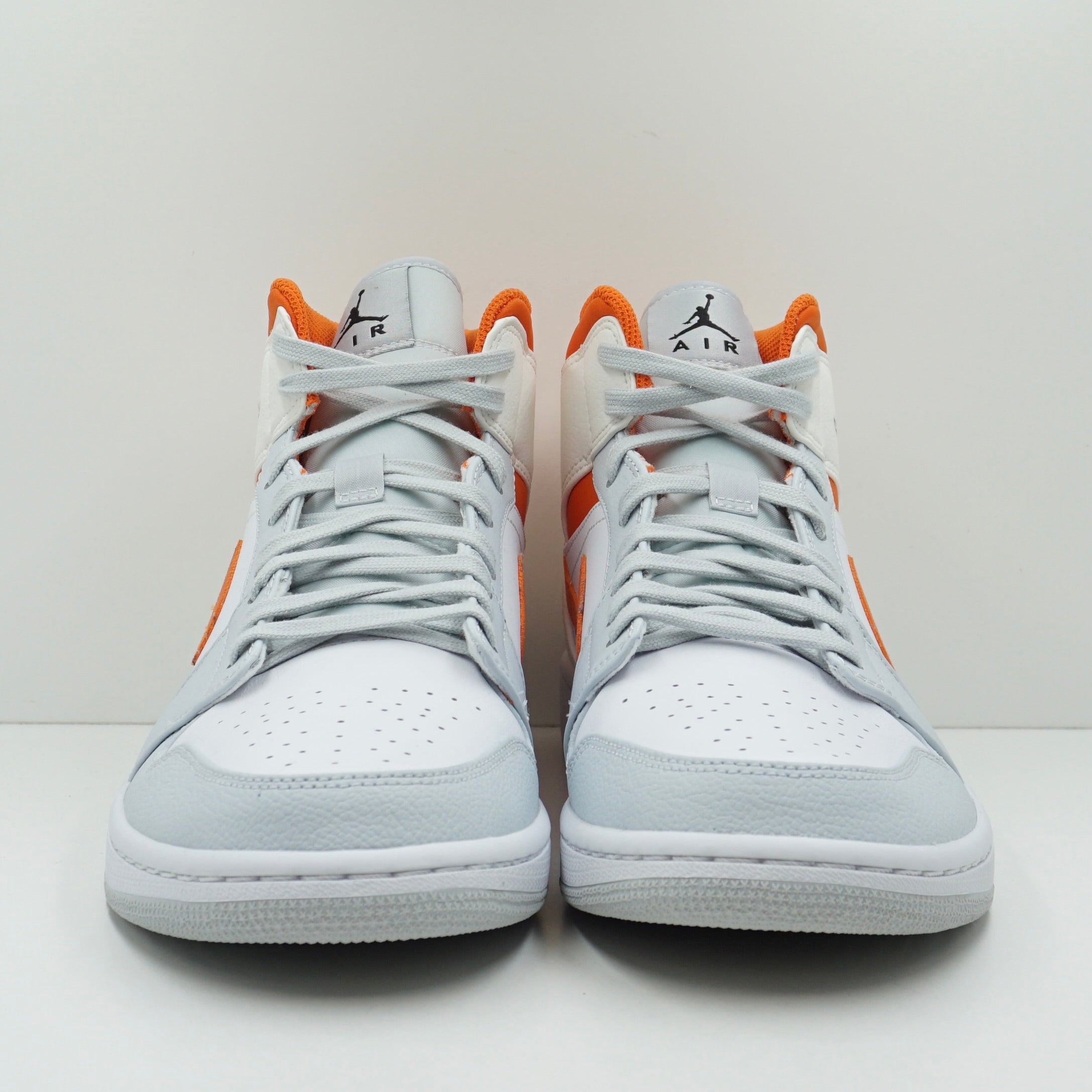 Jordan 1 Mid Starfish Pure Platinum