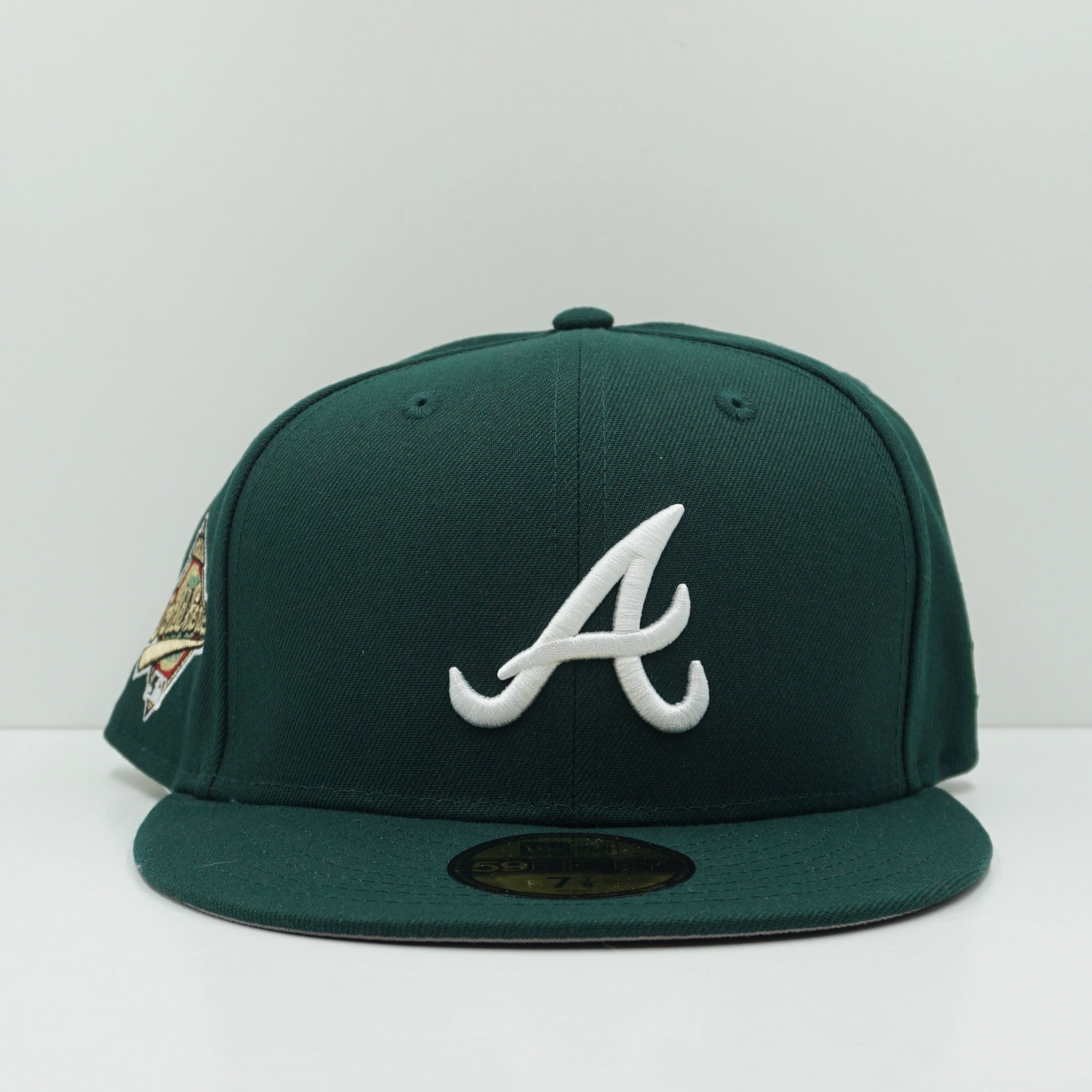 New Era Atlanta Braves Green Fitted Cap