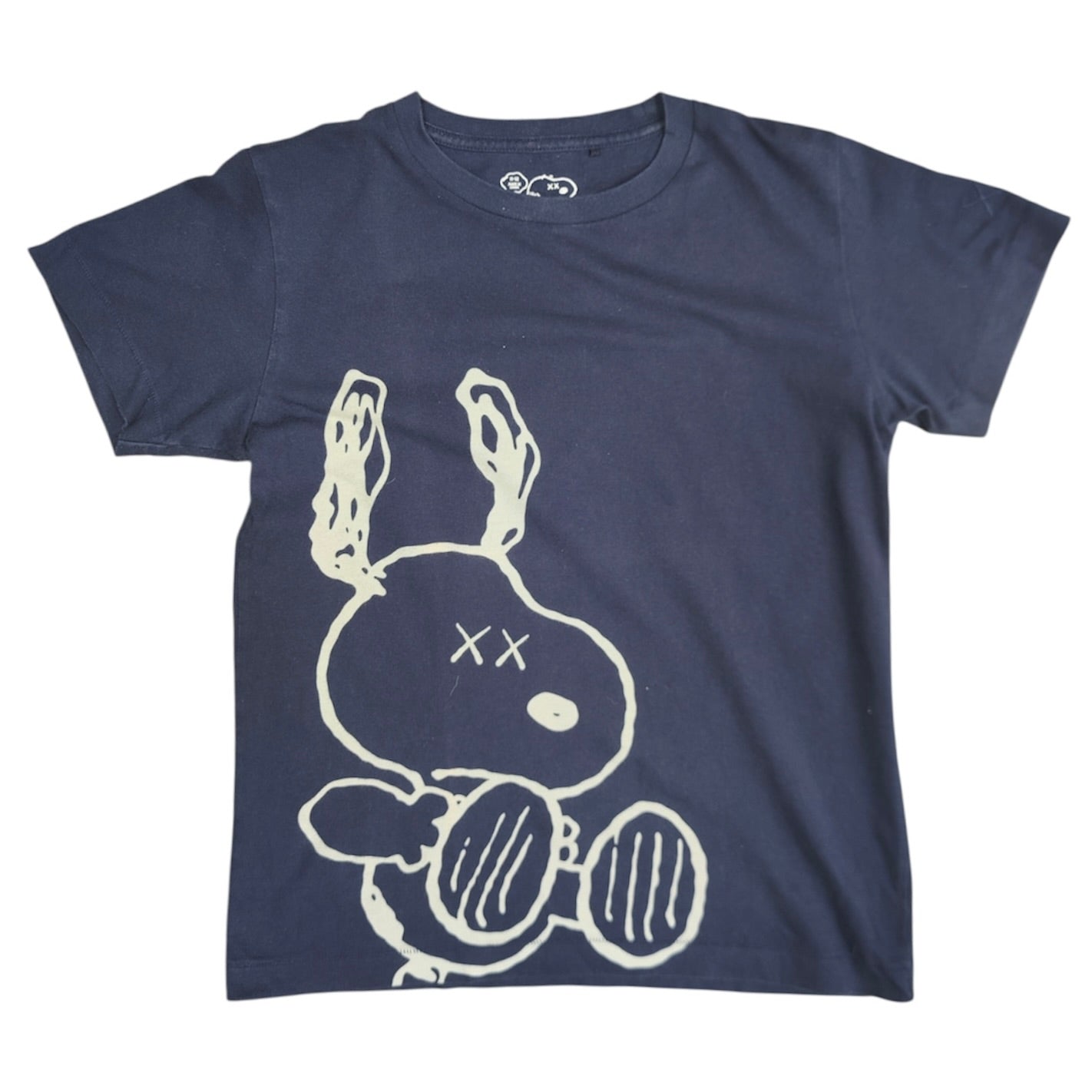 KAWS x Uniqlo x Peanuts Navy Tshirt (Youth)