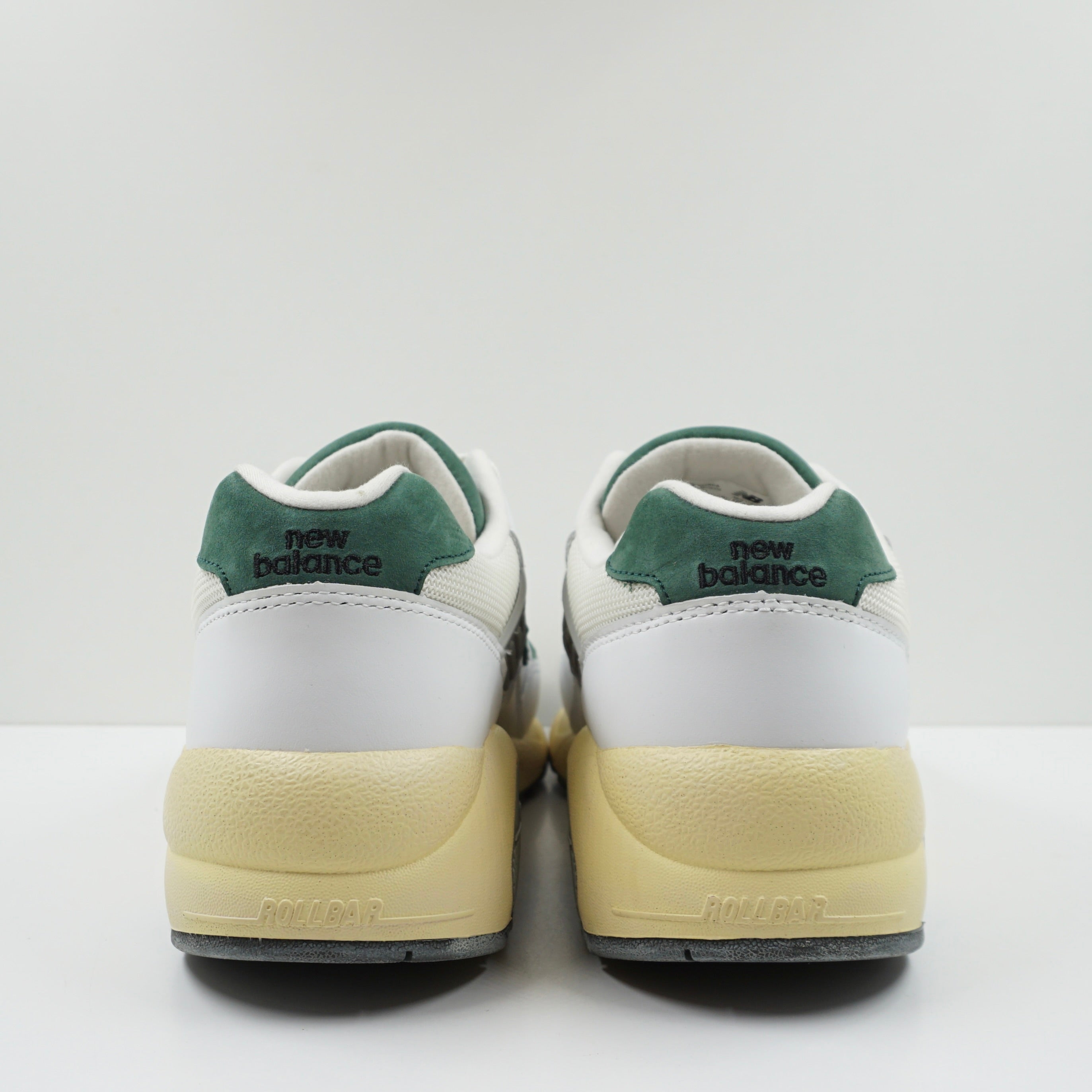 New Balance 580 White Nightwatch Green