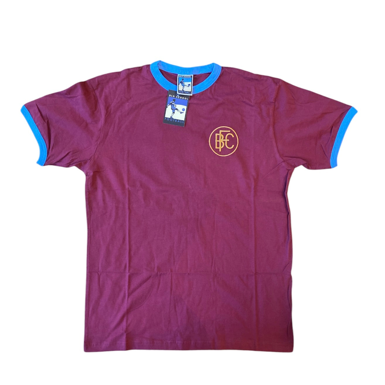 Old School Football Burnley FC Tshirt