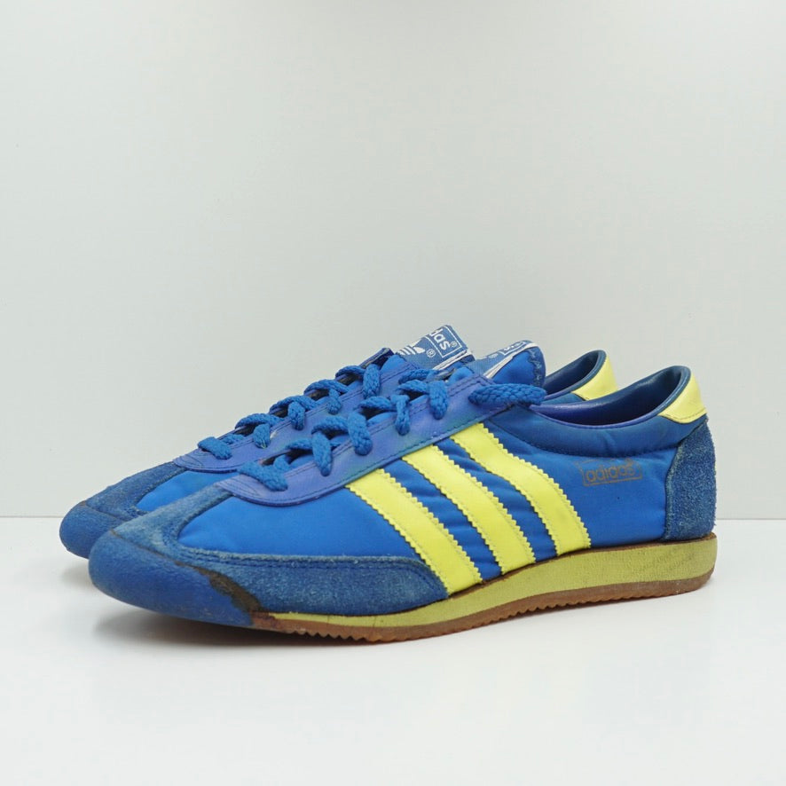 Vintage Adidas Blue Yellow