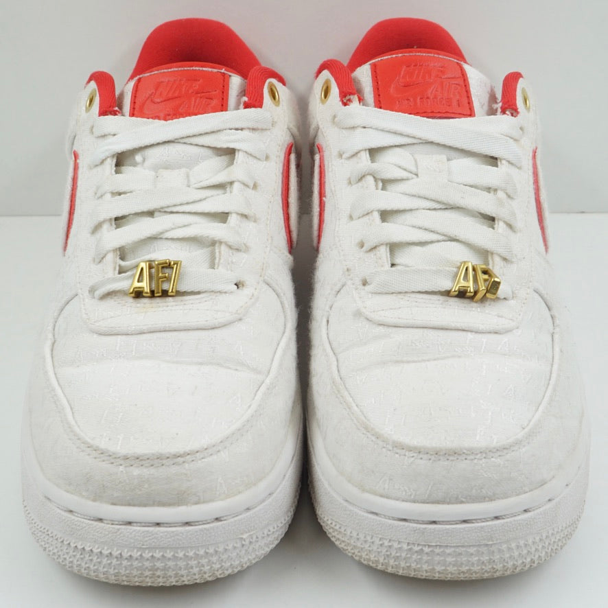 Nike Air Force 1 Low Lux White Red (W )