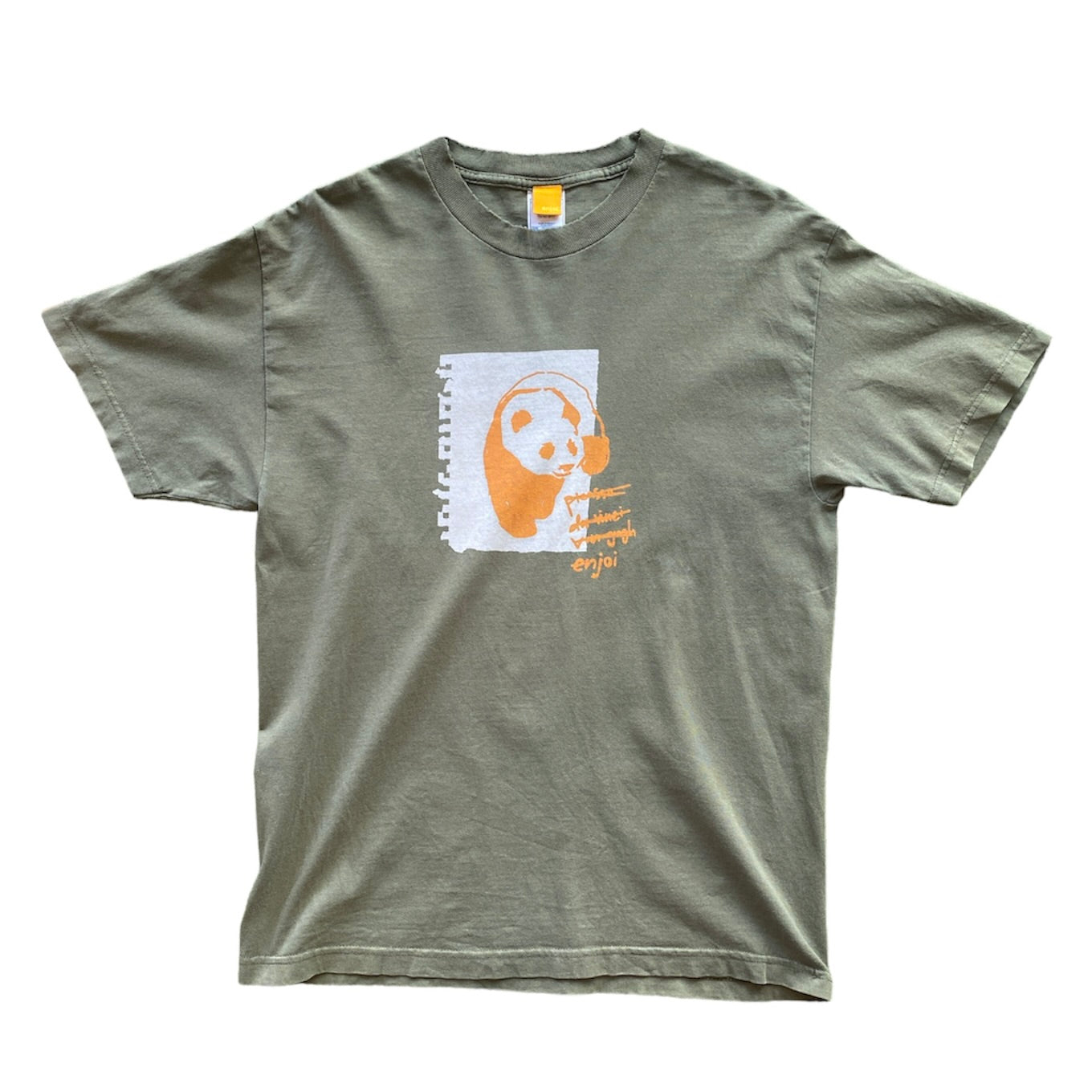 Vintage Enjoi Skateboards Panda Artist Tshirt