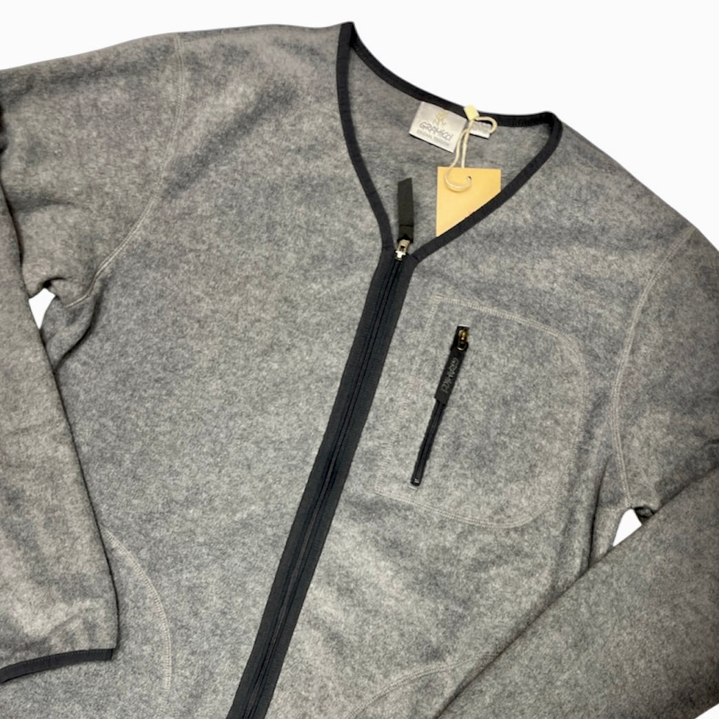 Gramicci Heather Charcoal Full Zip Fleece