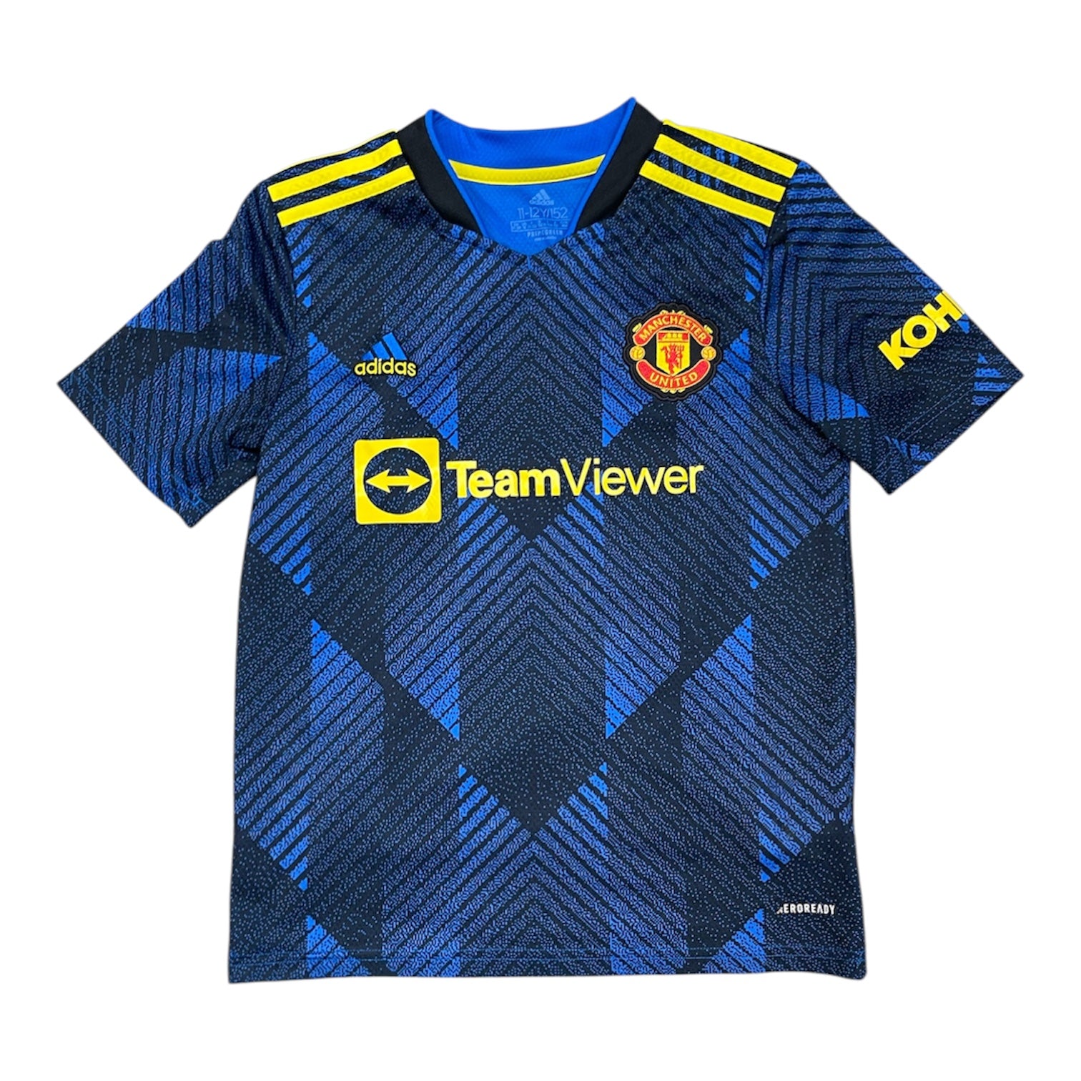 Adidas Manchester United Ronaldo #7 2021/2022 Third Football Jersey  (Youth)