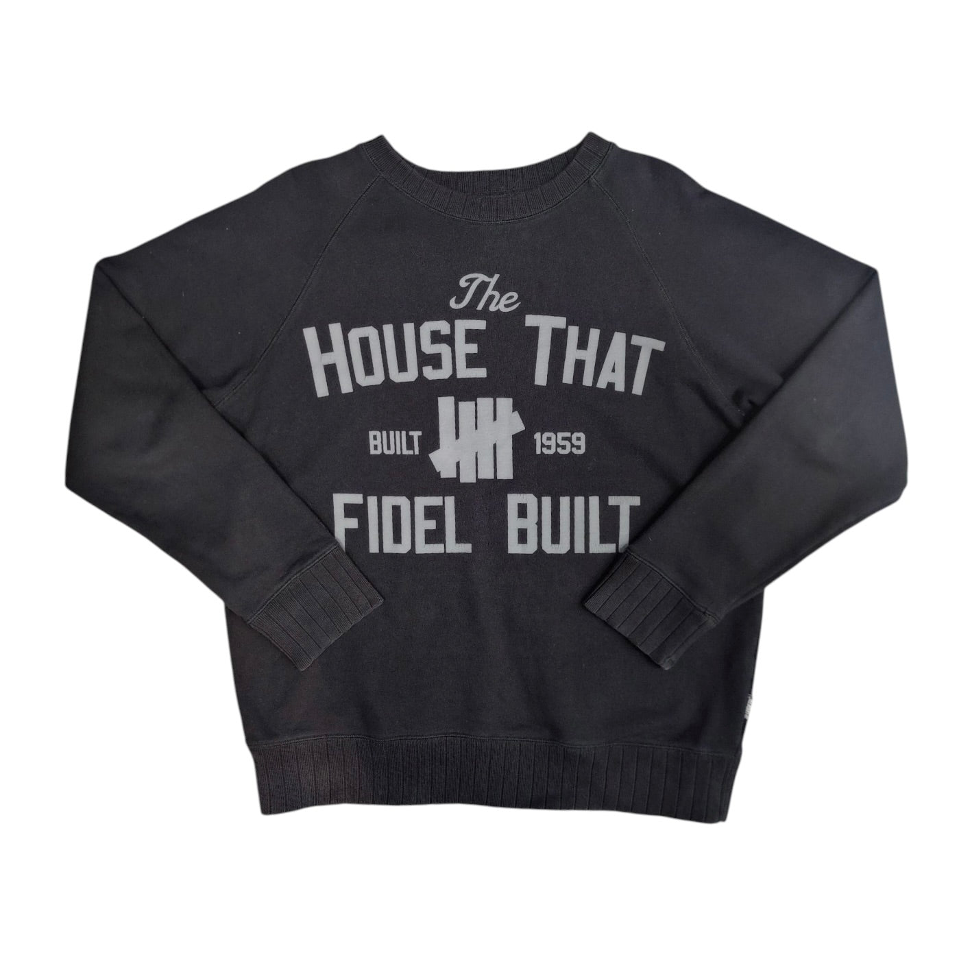 Undefeated The House That Fidel Built Black Sweatshirt