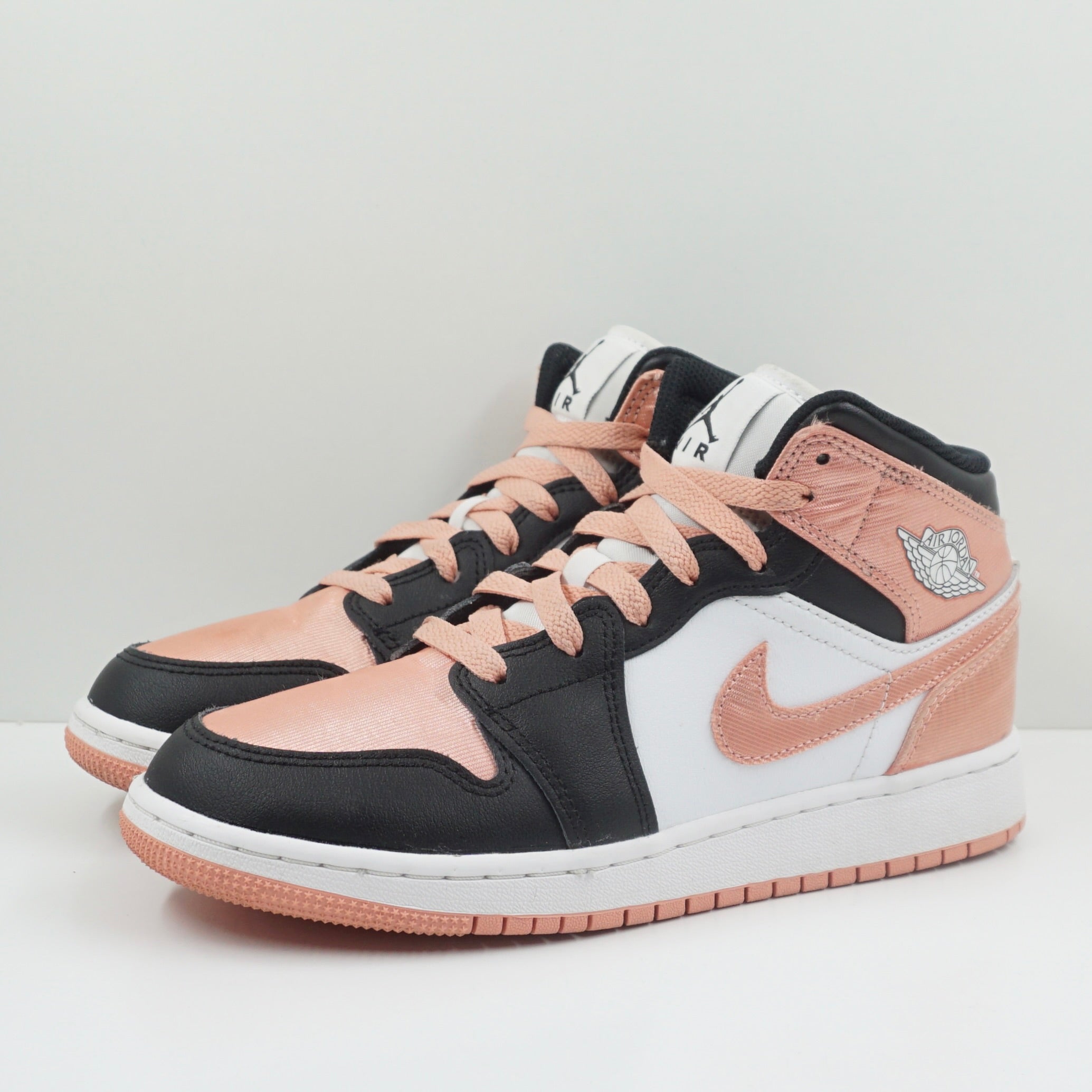 Jordan 1 Mid Light Madder Root (GS)