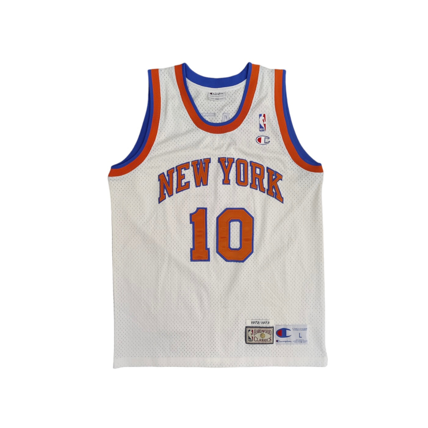 Champion Hardwood Classic Knicks Frazier Basketball Jersey