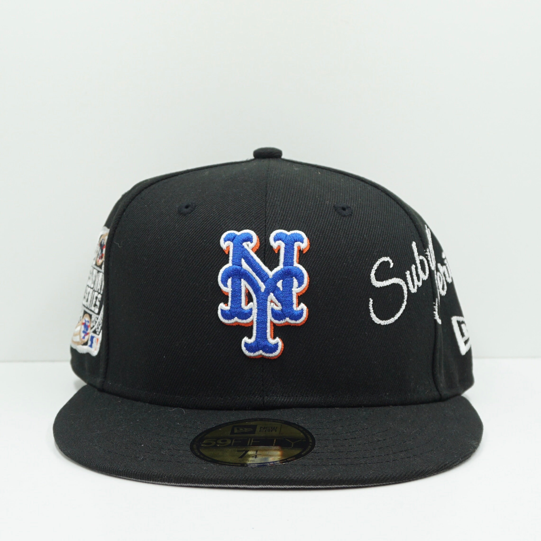 New Era New York Mets Subway Series Black Fitted Cap