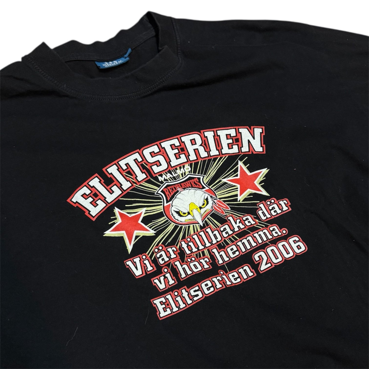 Elitserien 2006 Malmö Redhawks Black Tshirt