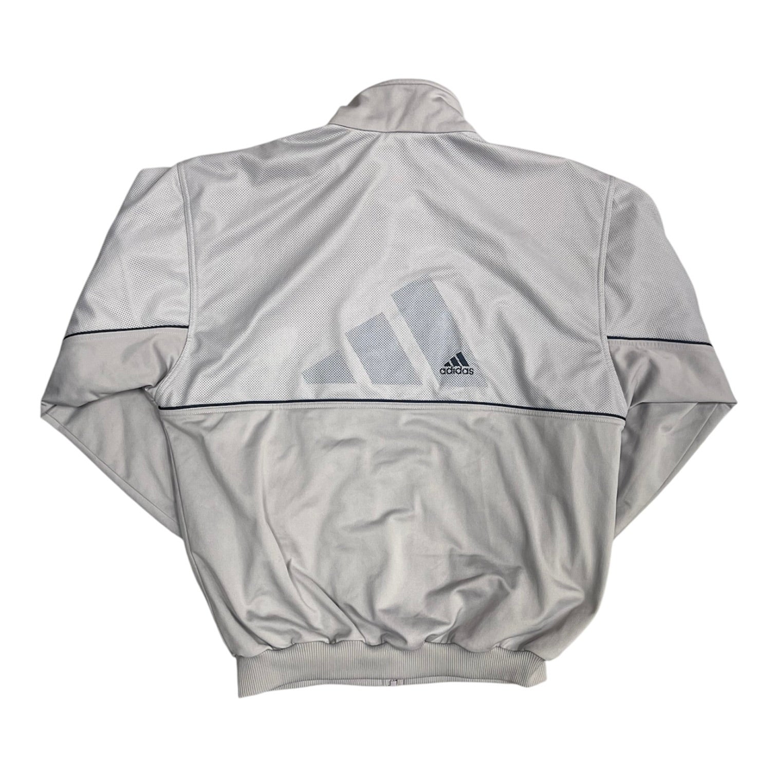 Adidas Grey Mesh Track Top