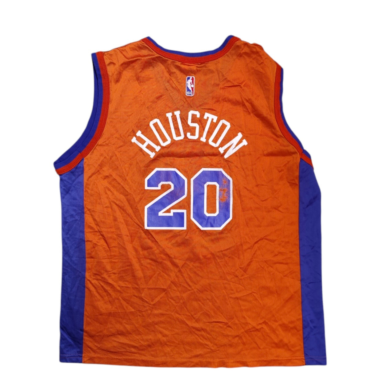 Champion New York Knicks Houston #20 Basketball Jersey