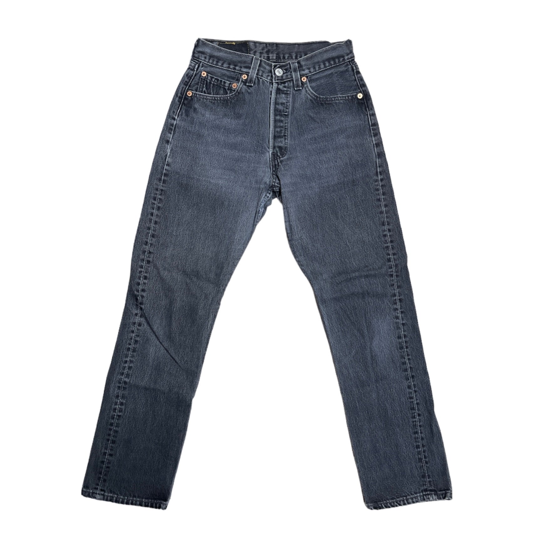 Vintage Levis 501 Black/Grey Jeans (W28/L30)