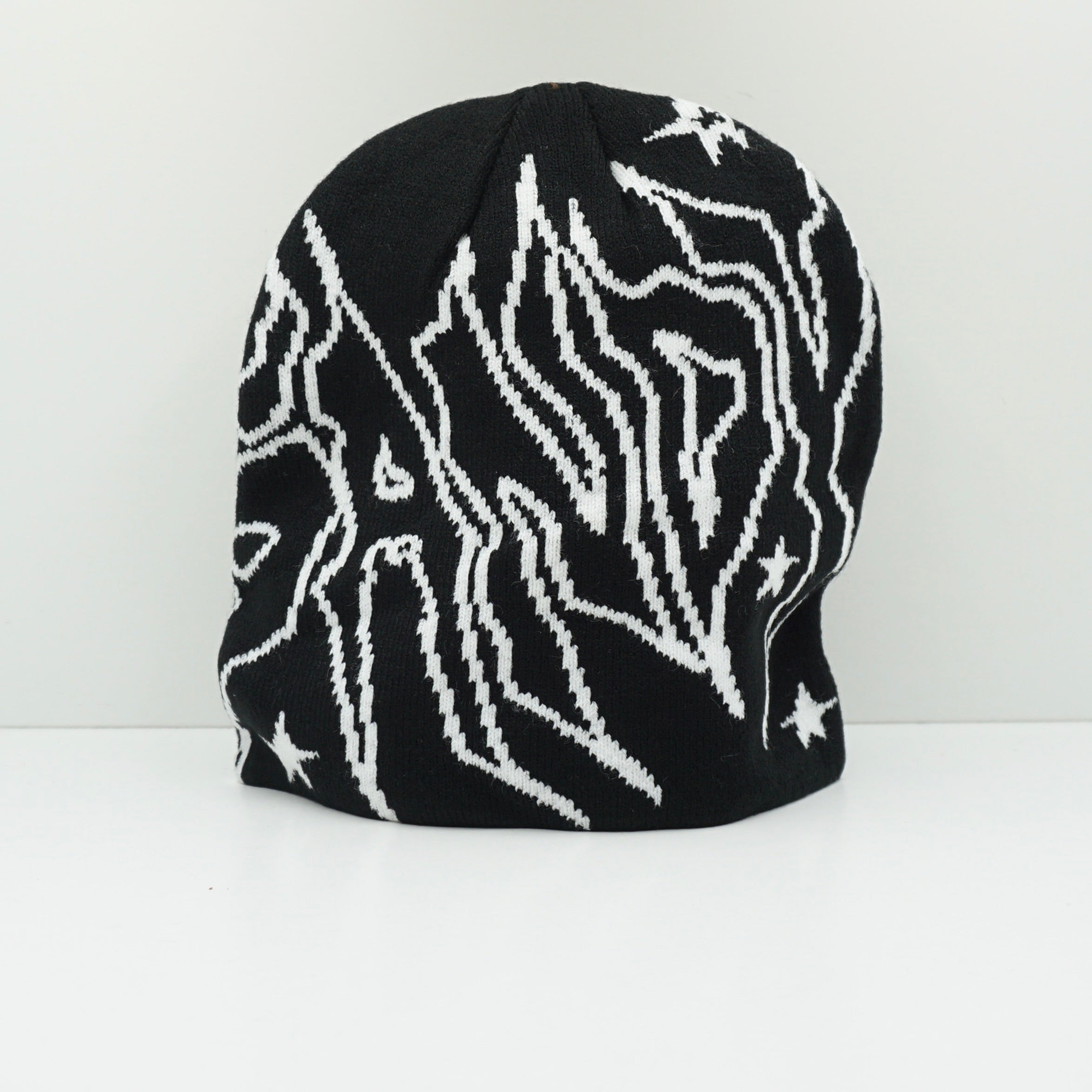 Sandy Goods Black White Beanie