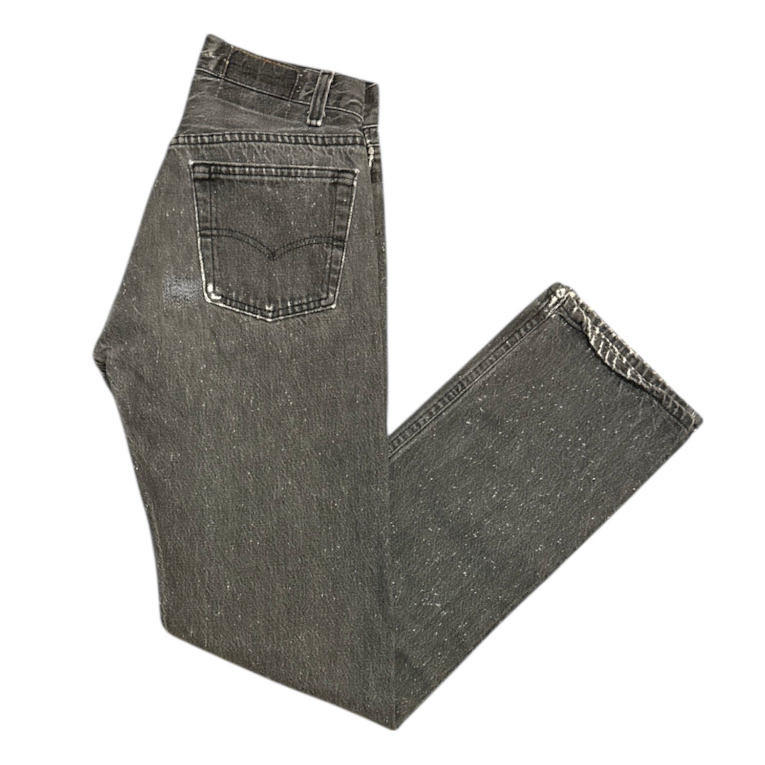 Vintage Levis Washed Grey Jeans (W28/L32)