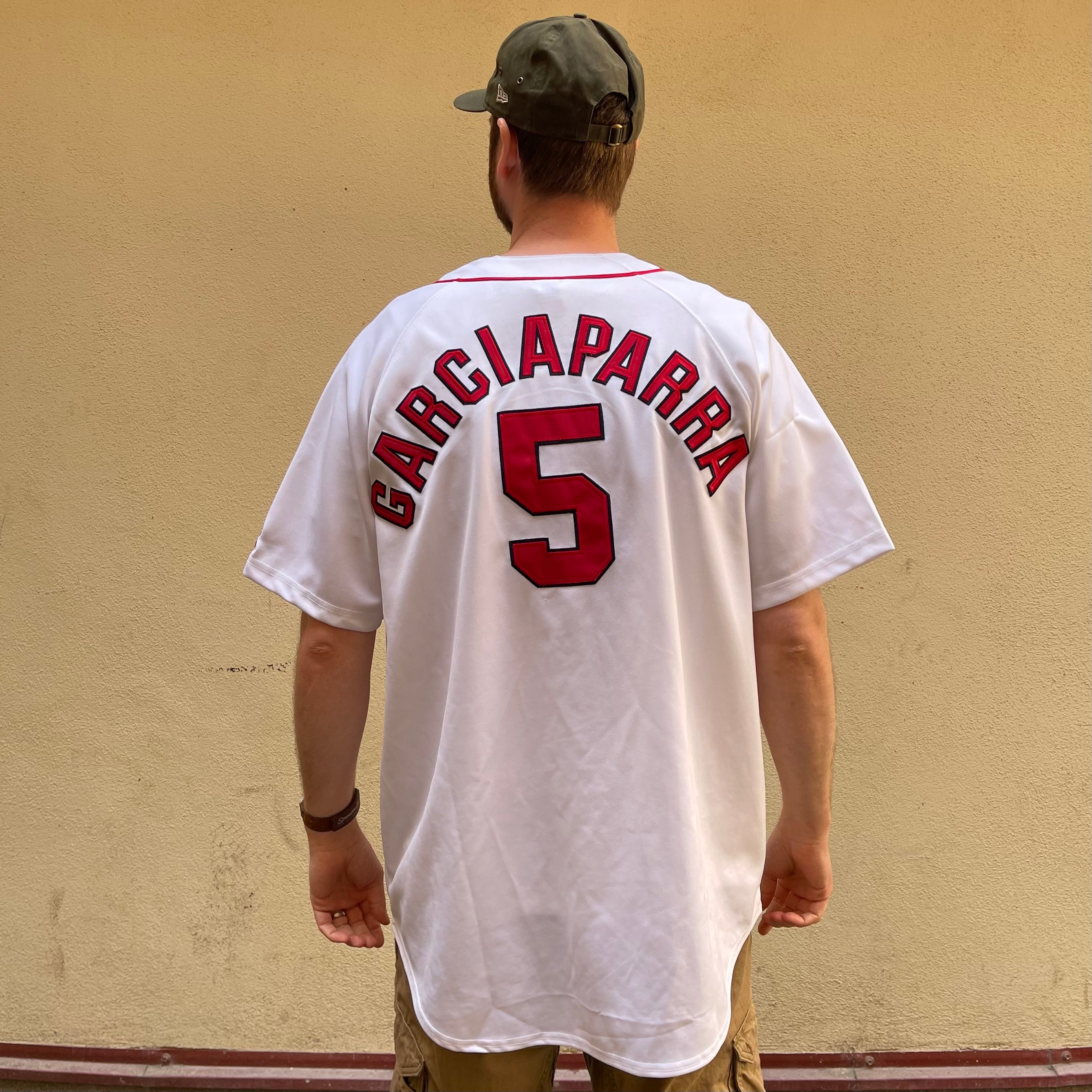 Russell Athletic Boston Red Sox Nomar Garciaparra #5 Baseball Jersey