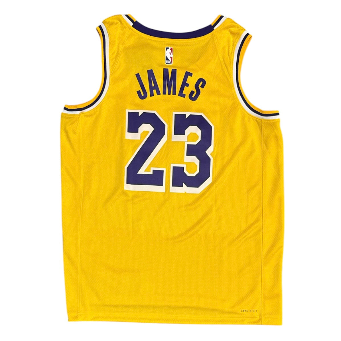 Nike Los Angeles Lakers Lebron James #23 2022/2023 Icon Edition Swingman Basketball Jersey
