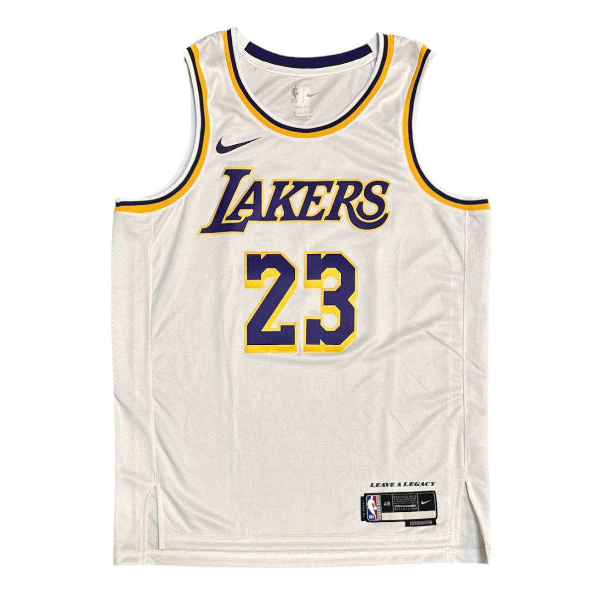 Nike Los Angeles Lakers Lebron James #23 2022/2023 Swingman Basketball Jersey