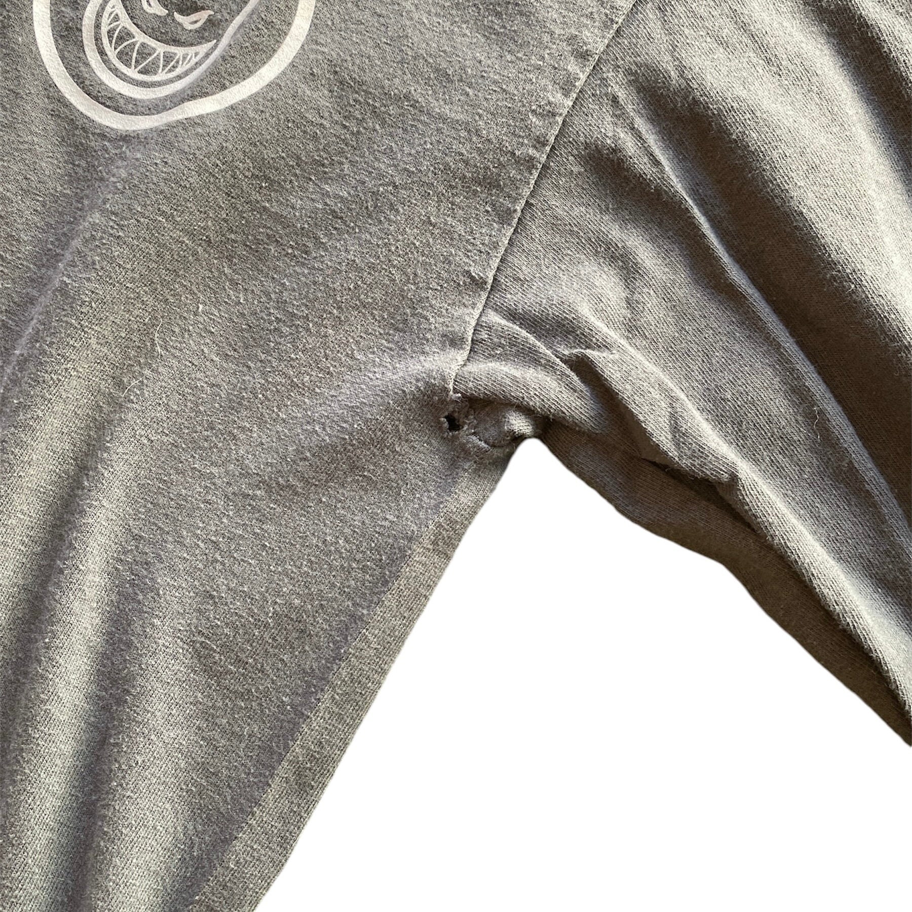 Spitfire Wheels 1 Grey Long Sleeve Tshirt