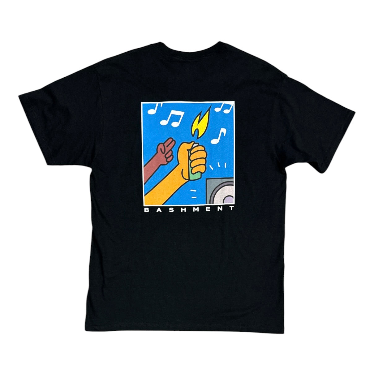 Sneakersnstuff x Bashment Black Tshirt