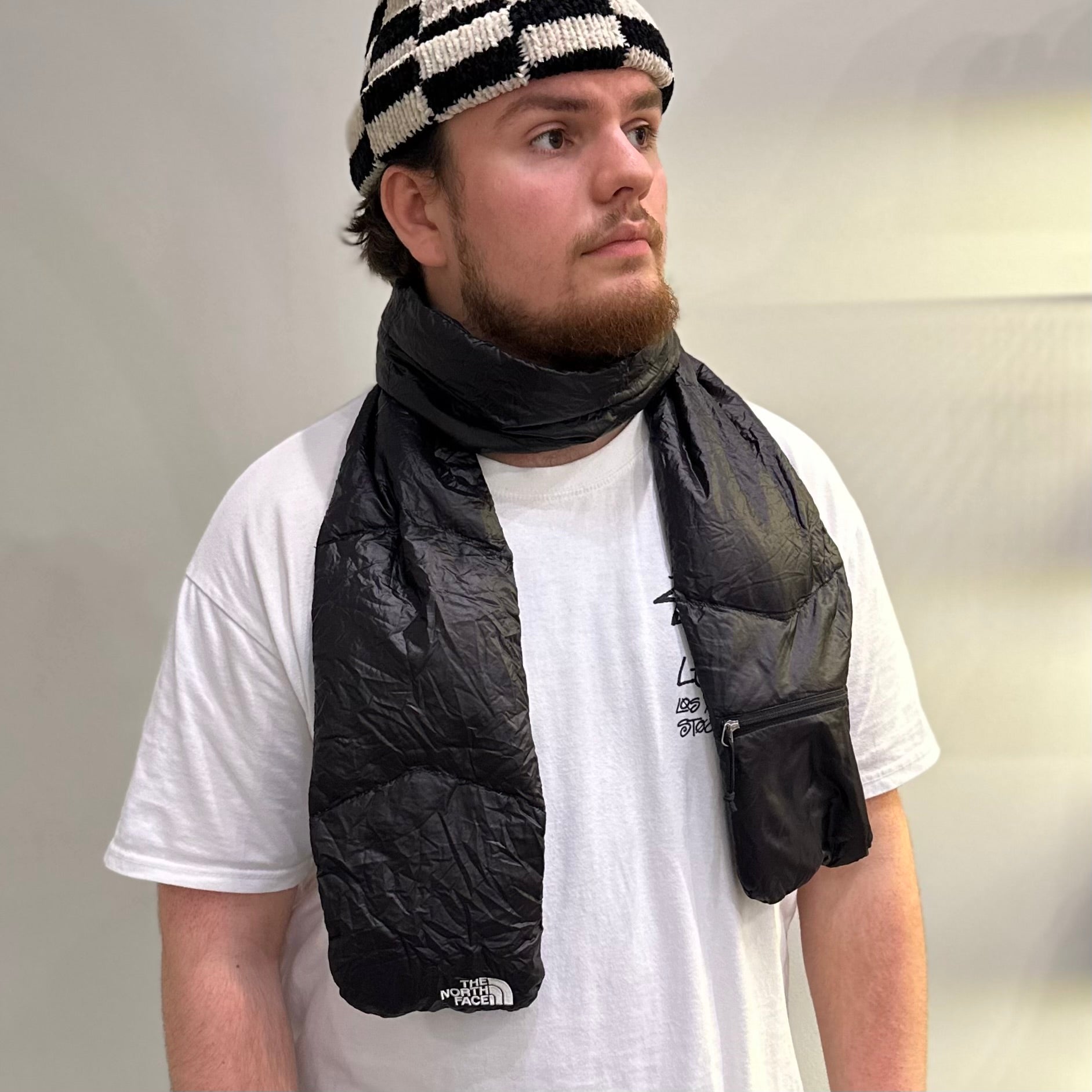 The North Face Packable Black Scarf