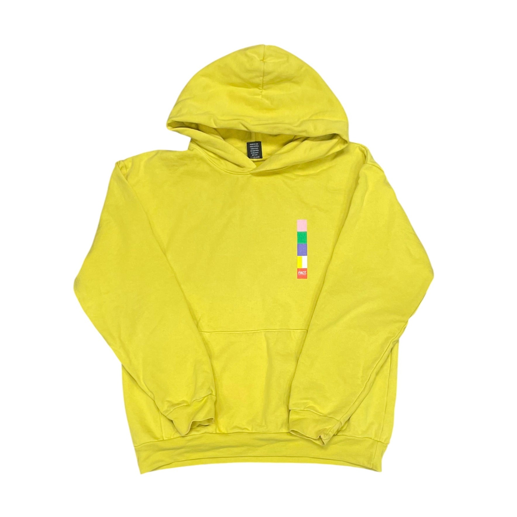 Fact Made to Destroy Yellow Hoodie