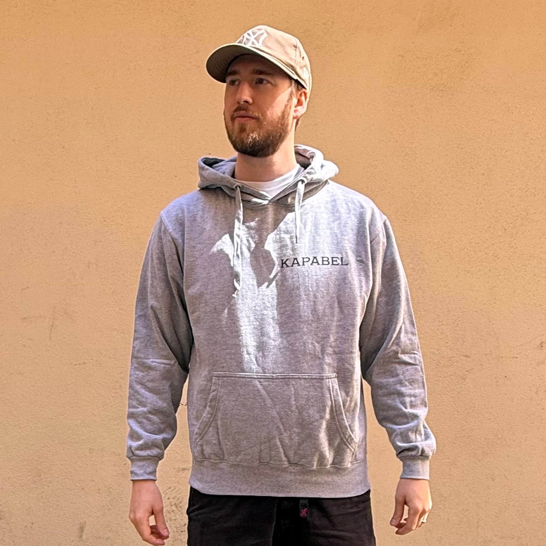 Kapabel Smile Atleast Once A Day Grey Hoodie