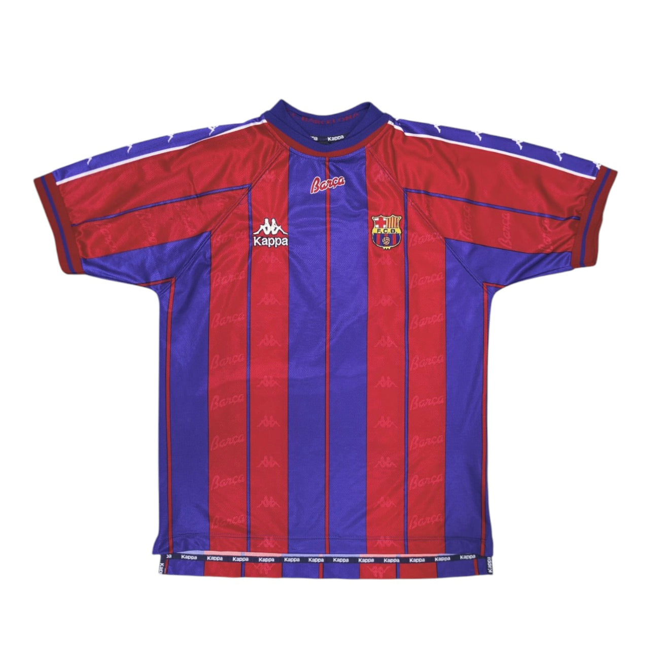 Kappa FC Barcelona 1997/98 Home Football Jersey