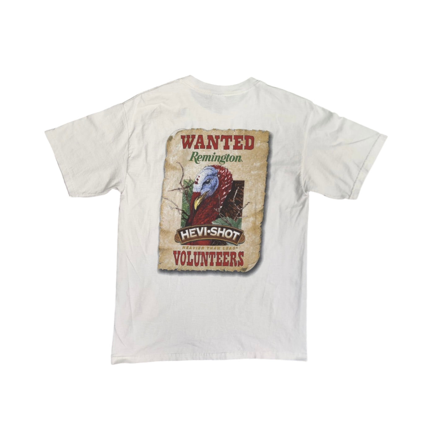 Gildan Remington Wanted Volunteers White Tshirt