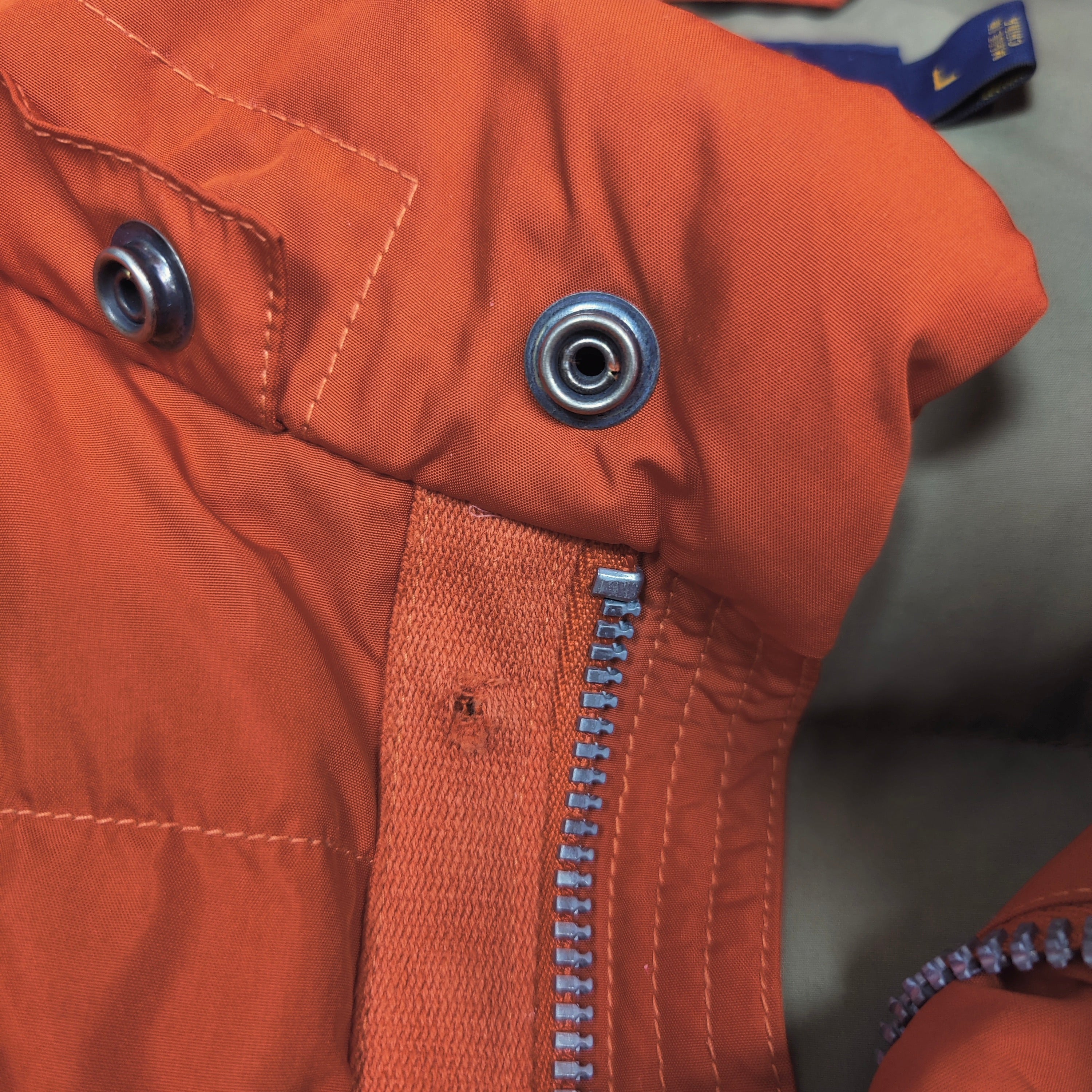 Ralph Lauren Polo Down Orange Vest