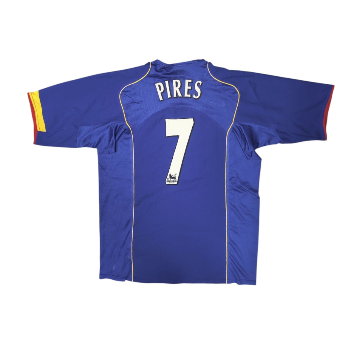 Nike Arsenal 2004/2006 Pires #7 Away Blue Football Jersey