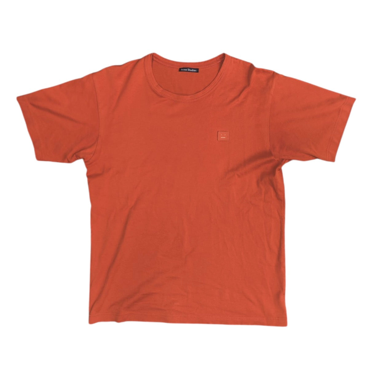 Acne Nash Face Orange Tshirt