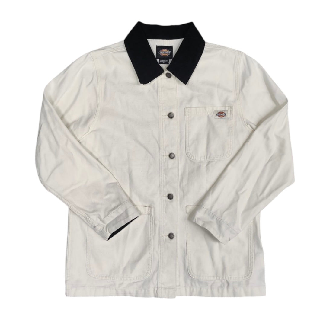 Dickies White Canvas Coat