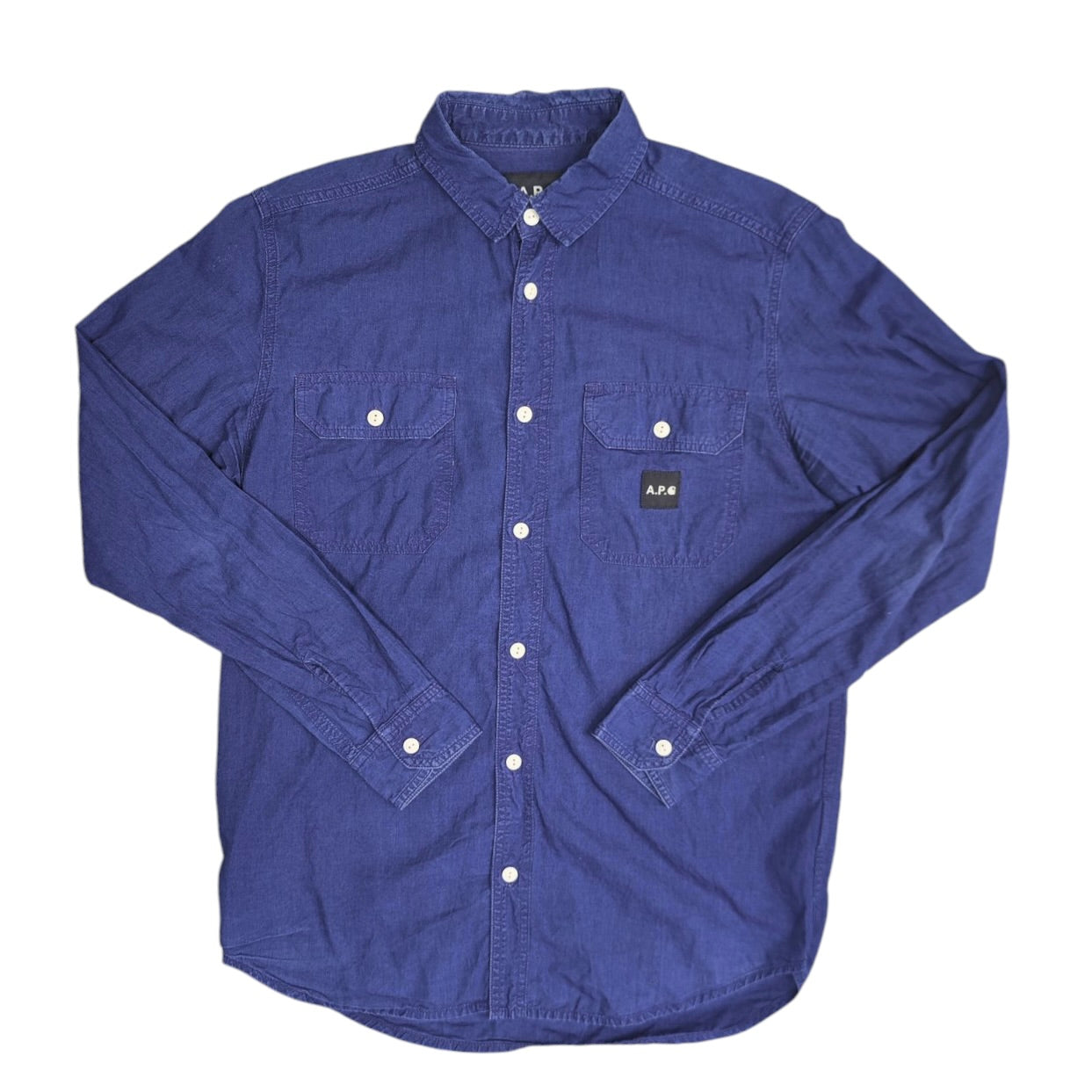 Carthartt x A.P.C. Blue Shirt