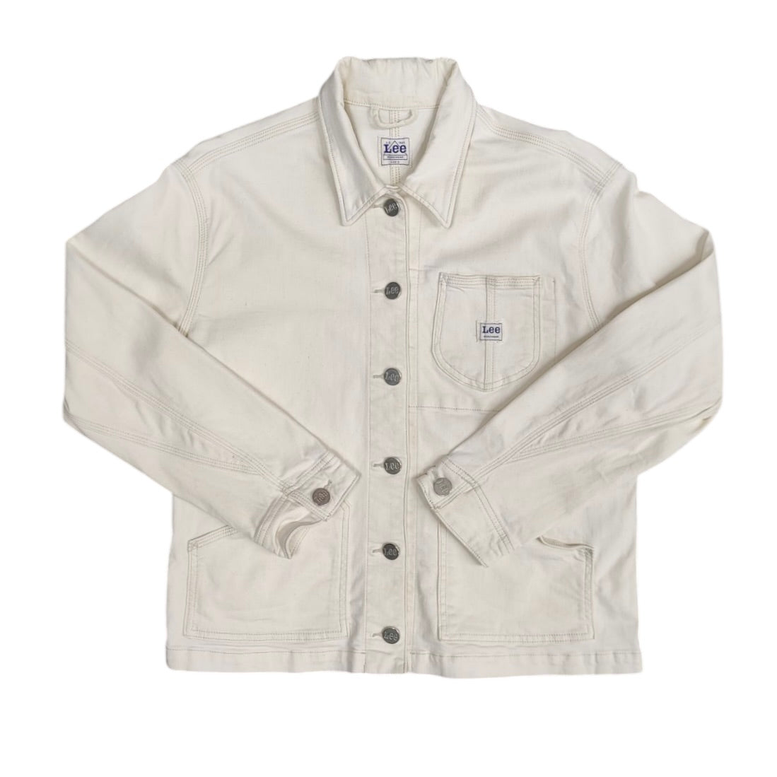 Lee Workwear White Chore Jacket