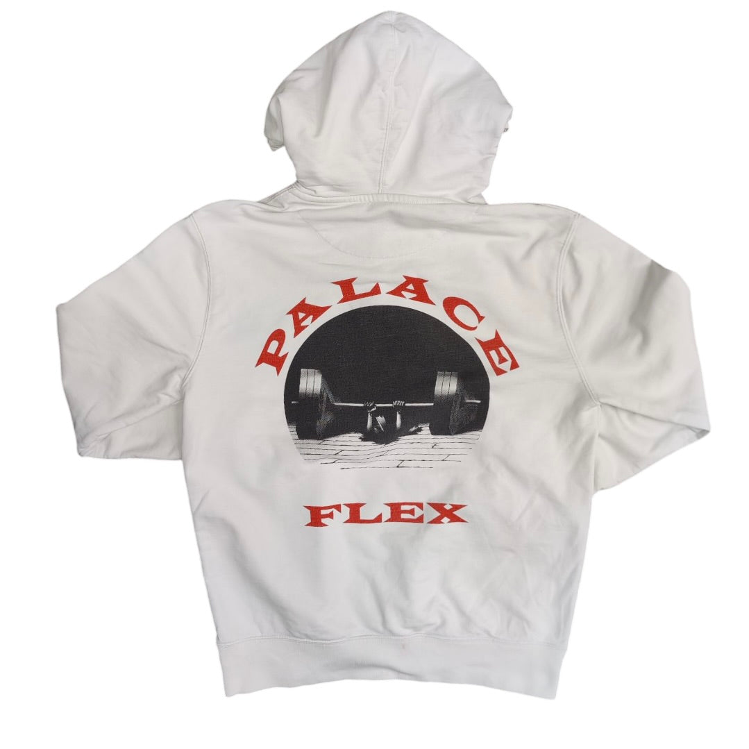 Palace SS19 P-Flex White Hoodie