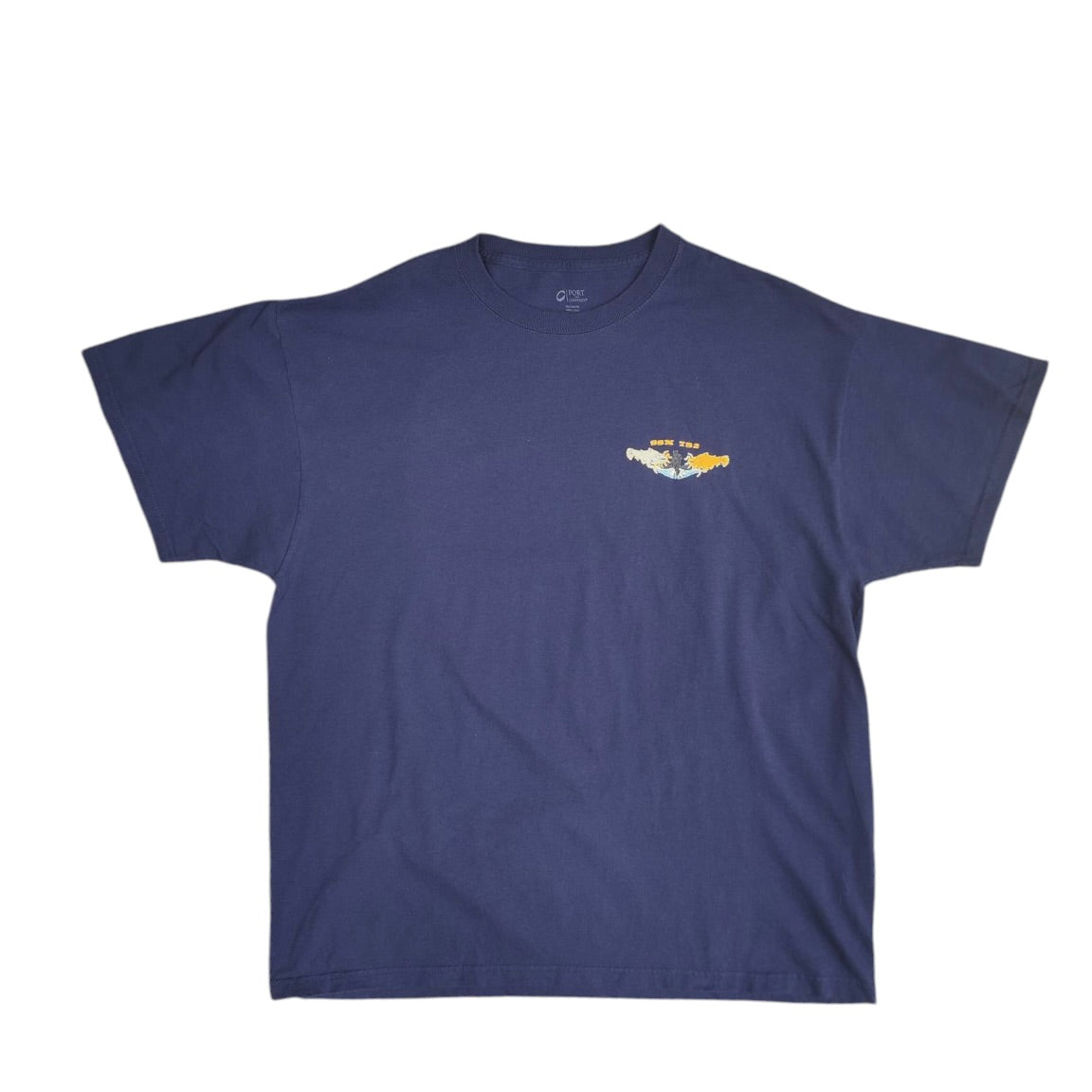 C Port USS Mississippi Navy Tshirt