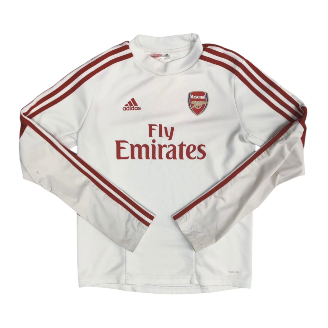 Adidas Arsenal Training  White Long Sleeve Football Jersey (Youth)