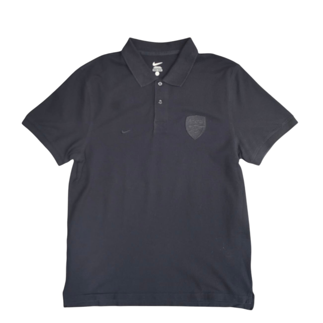 Nike Arsenal Black Football Polo