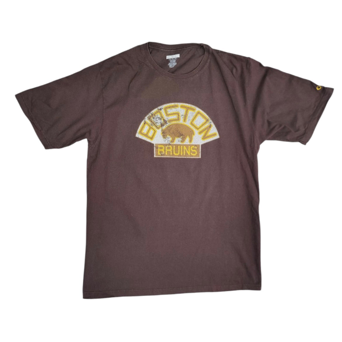 CCM Boston Bruins Brown Tshirt