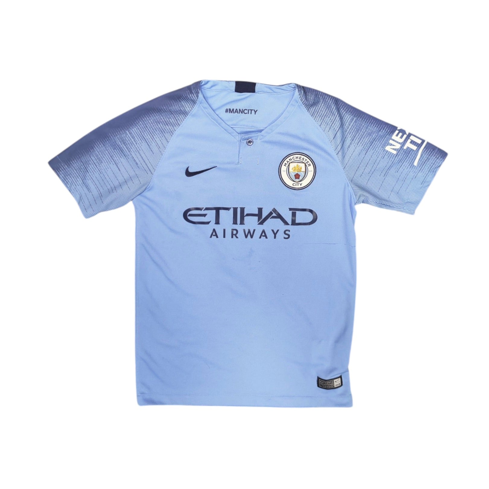 Nike Manchester City 2018/2019 De Bruyne #17 Home Football Jersey (Youth)