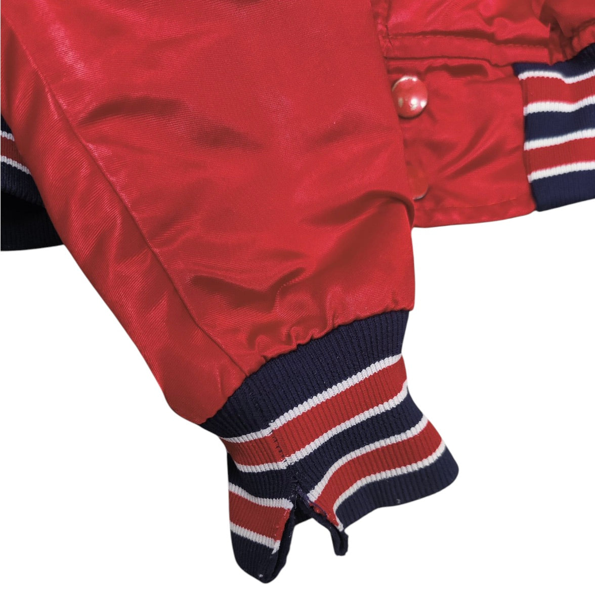 Starter St. Louis Cardinals Red Satin Varsity Jacket