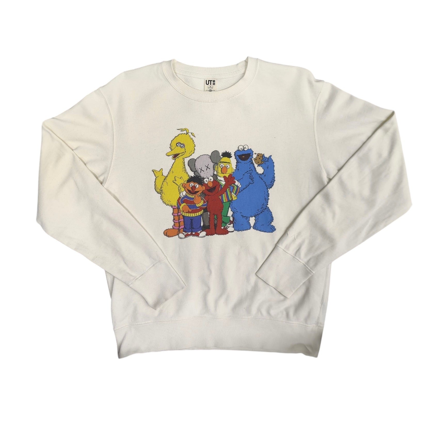 KAWS x Uniqlo x Sesame Street Group Sweatshirt