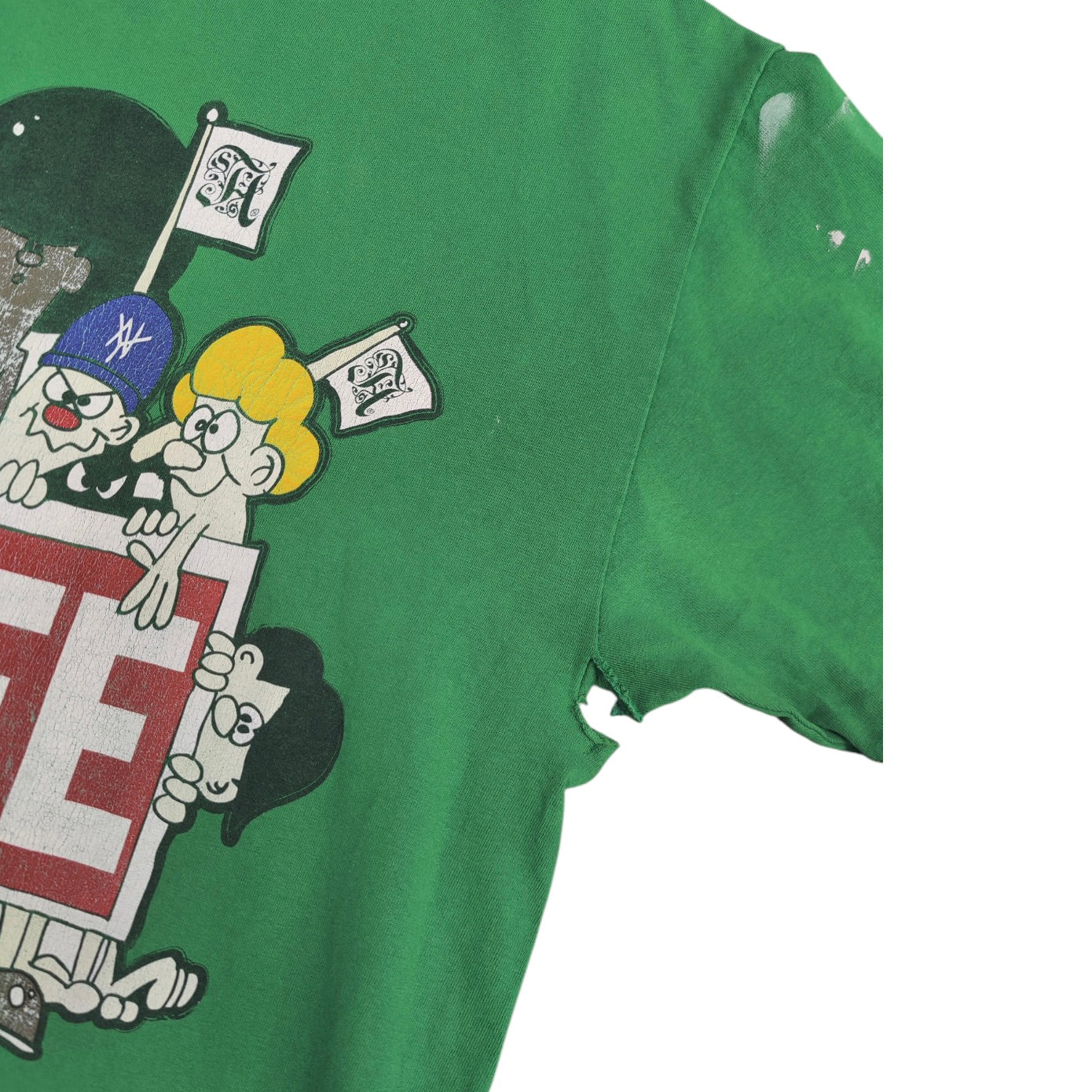 Alife Cartoon Green Tshirt